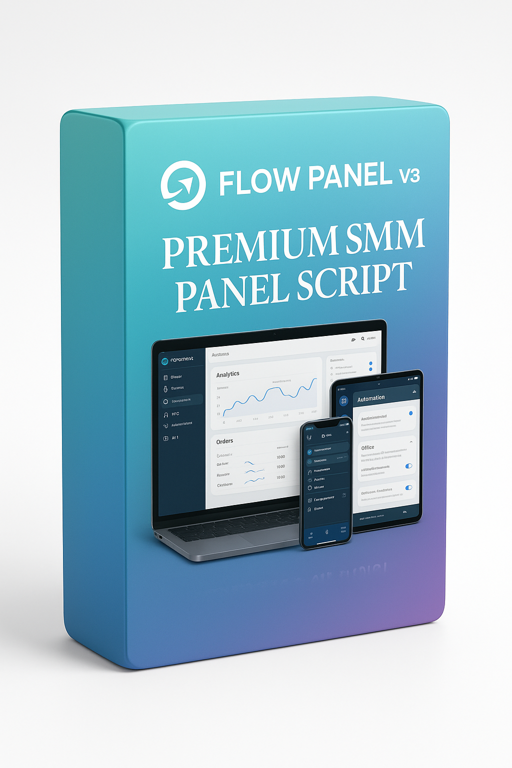 Flow Panel V3 – Premium SMM Panel Script
